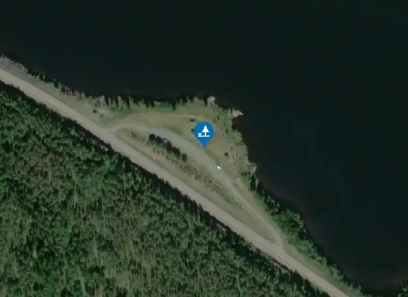 Satellitbild över Häggsjön