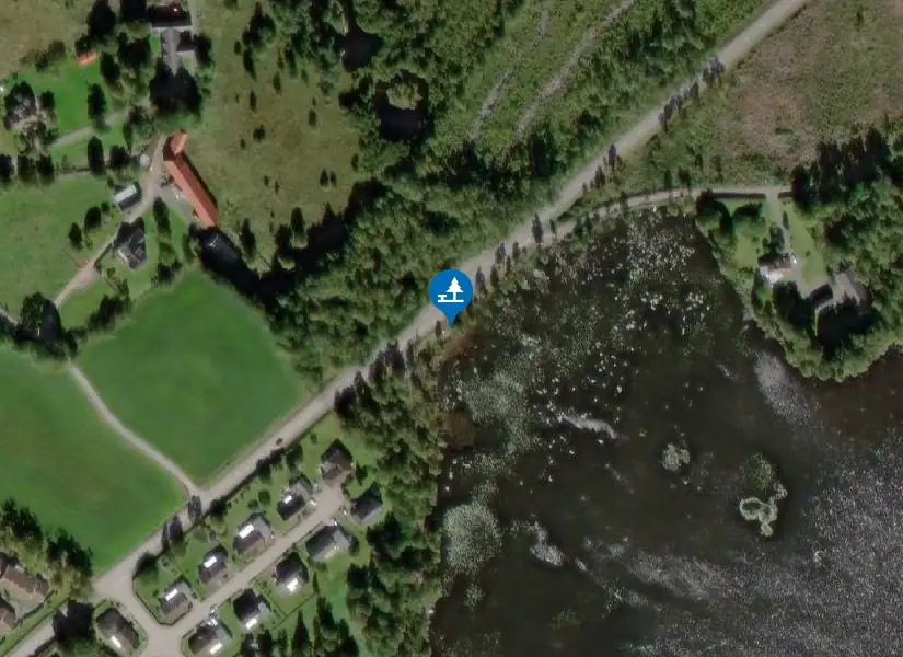Satellitbild över Lenhovda