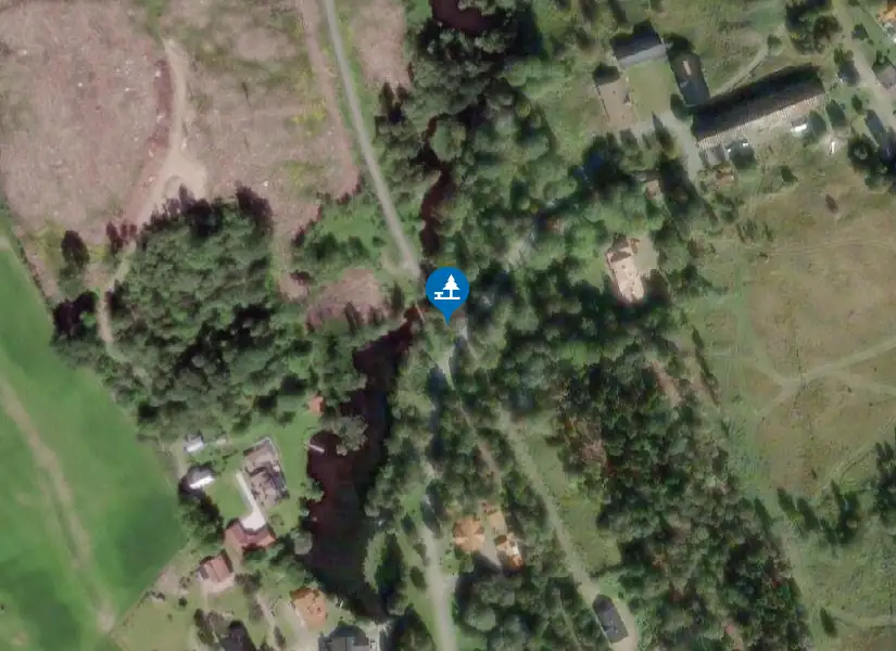 Satellitbild över Gisslarboån