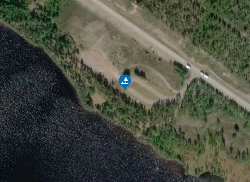 Satellitbild över Långträsket