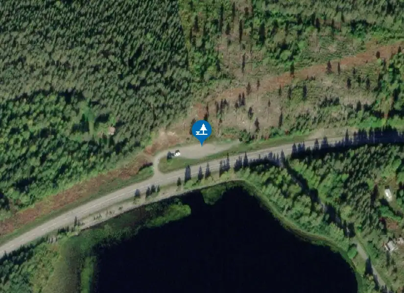 Satellitbild över Stor-Korsträsket