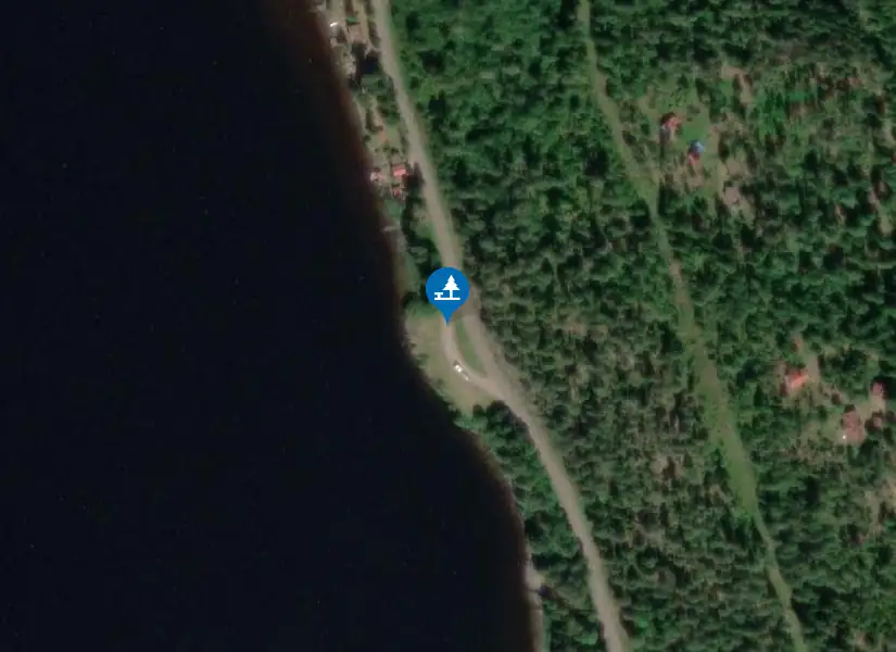 Satellitbild över Insjön