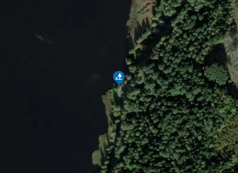 Satellitbild över Sjöändan