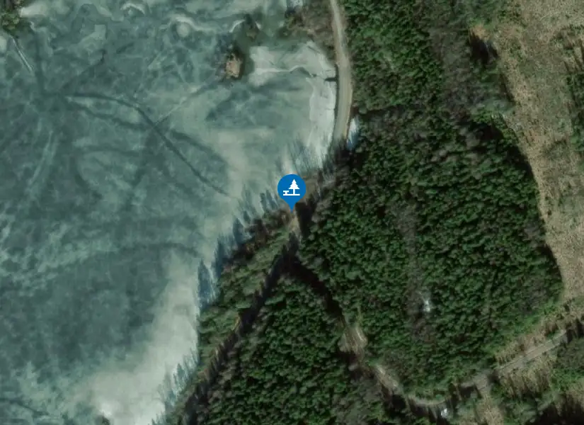 Satellitbild över Sirsjön