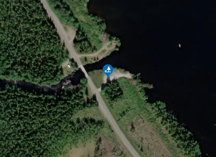 Satellitbild över Lavabäcken