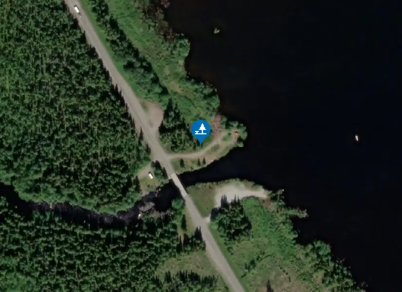 Satellitbild över Lavabäcken