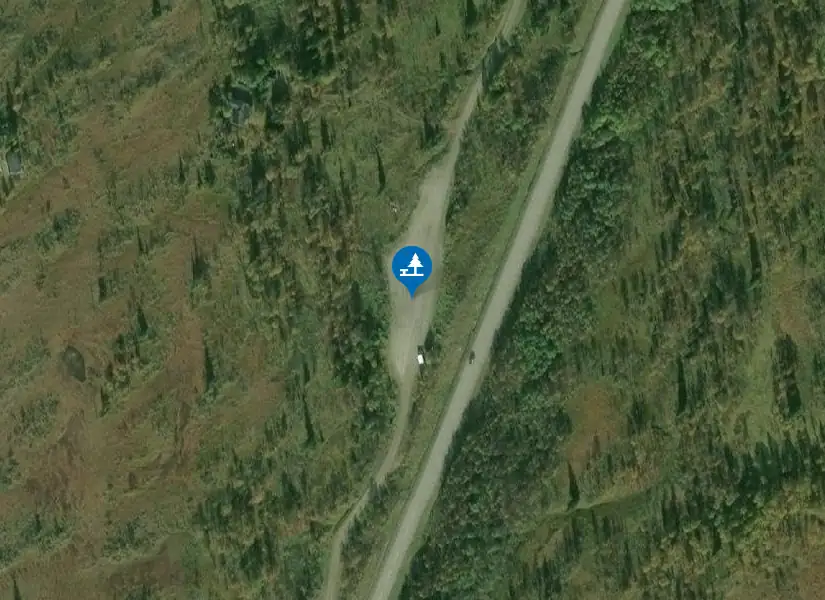 Satellitbild över Nedanför Brattlifjället