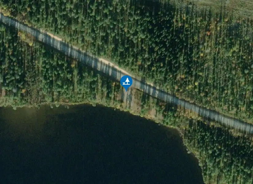 Satellitbild över Sjaunja