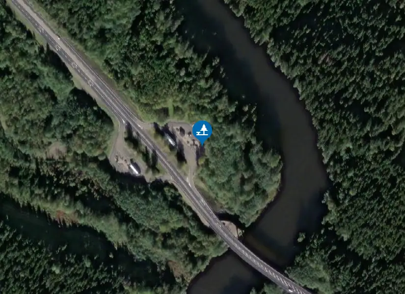 Satellitbild över Norsälven Norra
