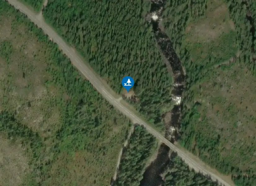 Satellitbild över Storån