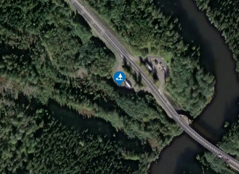 Satellitbild över Norsälven Södra