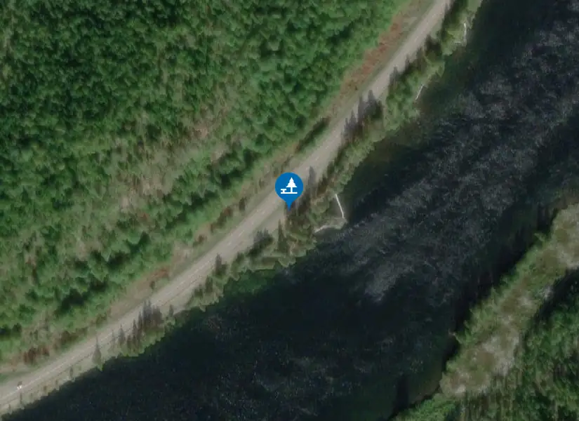 Satellitbild över Indalsälven, Gesunden