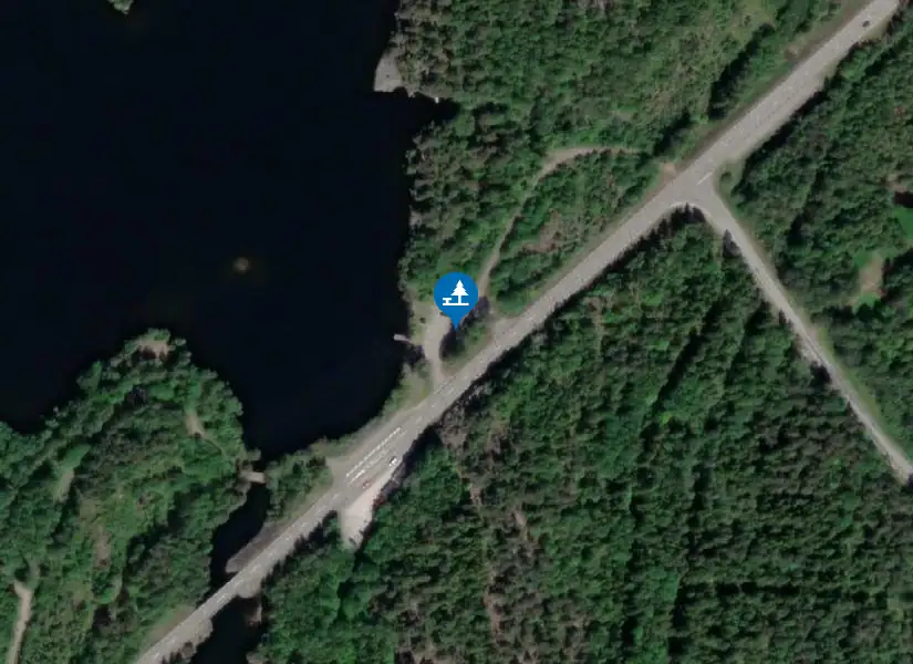 Satellitbild över Svärdlång, Skåpafors