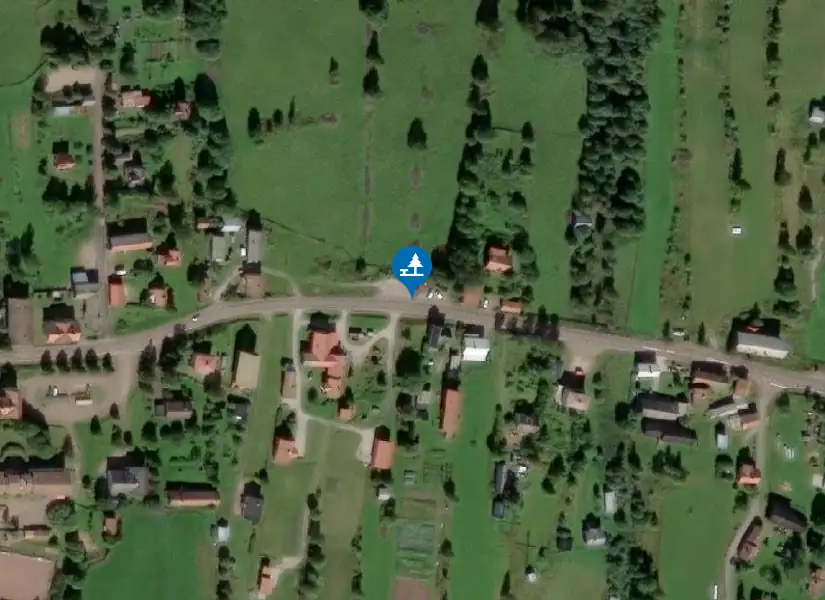 Satellitbild över Skattungbyn