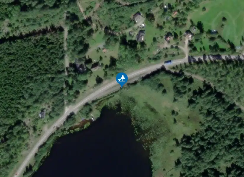 Satellitbild över Vägficka Laxsjön