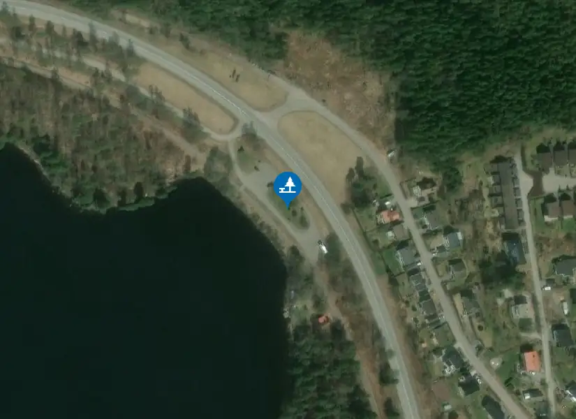 Satellitbild över Väsman Ludvika