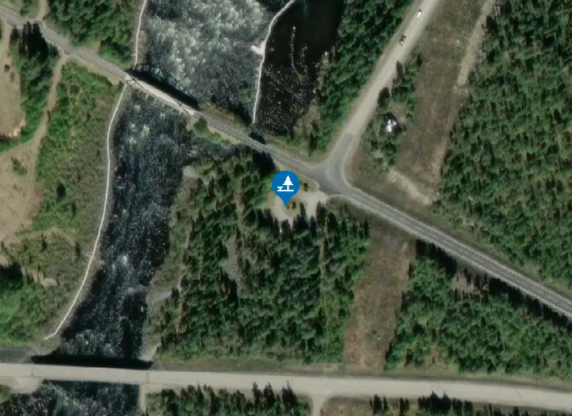 Satellitbild över Slagnäs