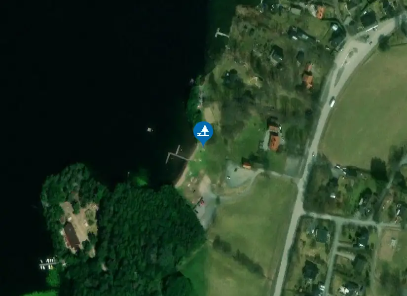 Satellitbild över Erken