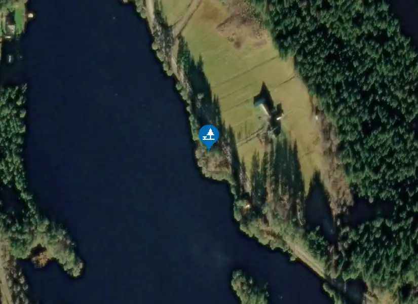 Satellitbild över Lekvattensjön