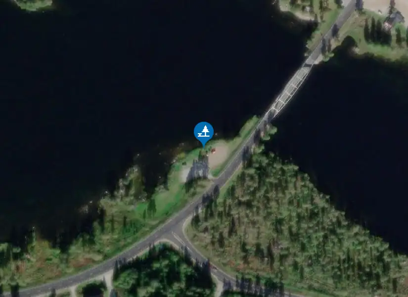 Satellitbild över Indalsälven, Stugun