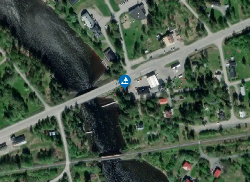 Satellitbild över Ytterån
