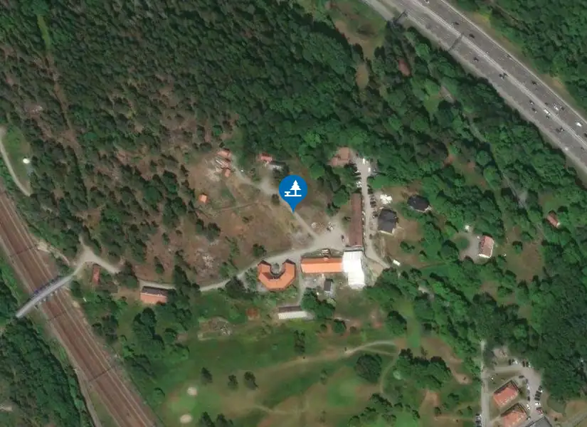 Satellitbild över Överjärva