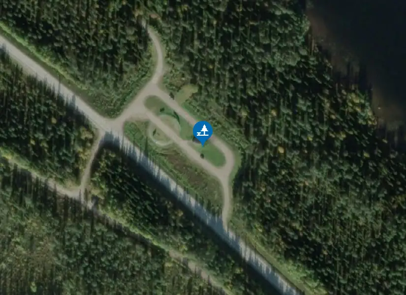 Satellitbild över Lilla Luleälven