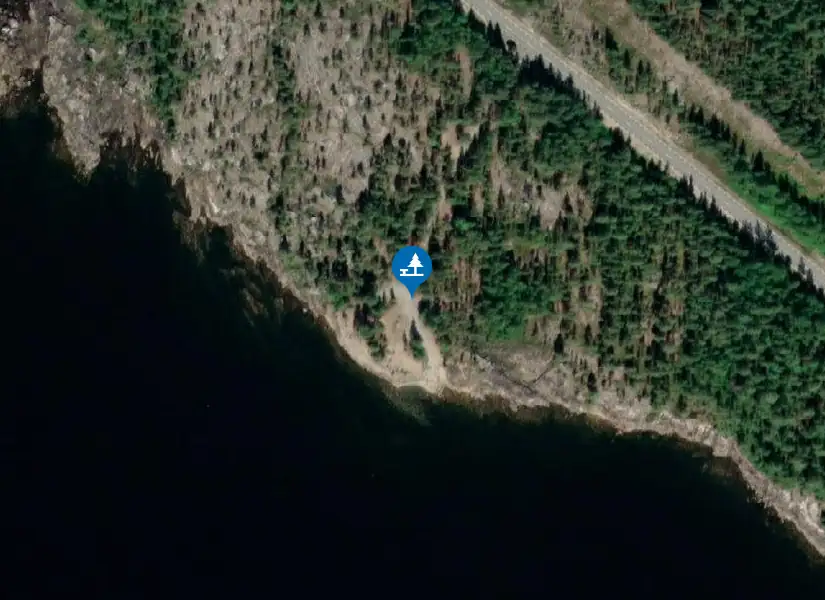 Satellitbild över Luleälv