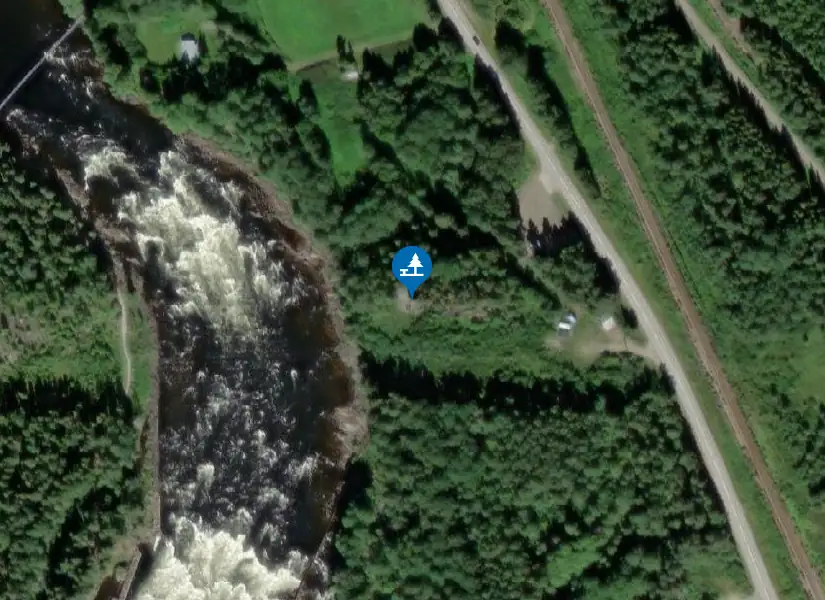 Satellitbild över Vindeln