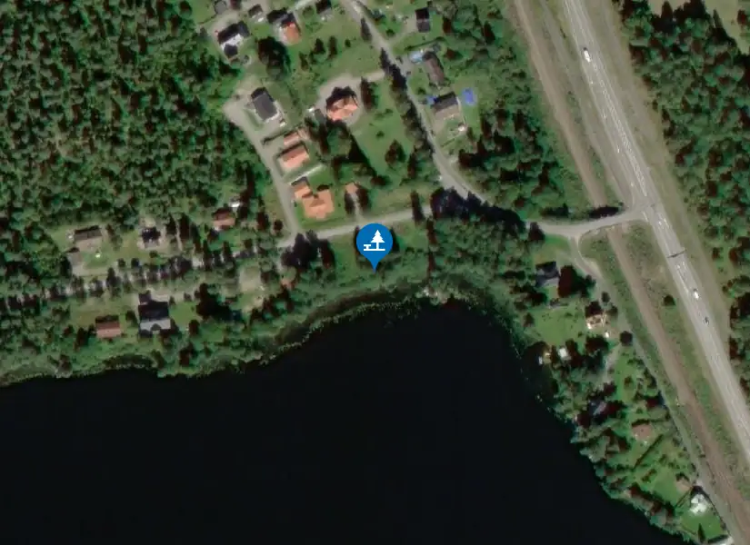Satellitbild över Rodgavägen