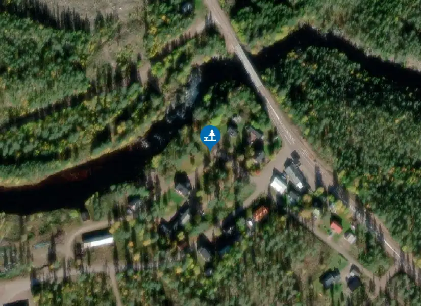 Satellitbild över Noppikoski